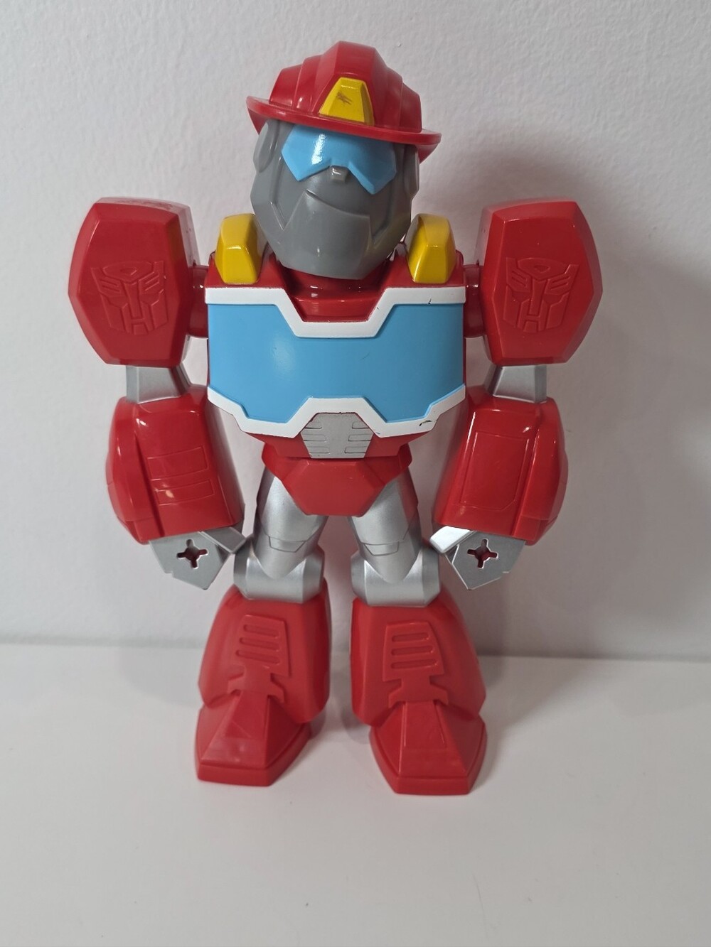 Transformers 10 inch Rescue Bots Heatwave Academy Mega Mighties Action Figure